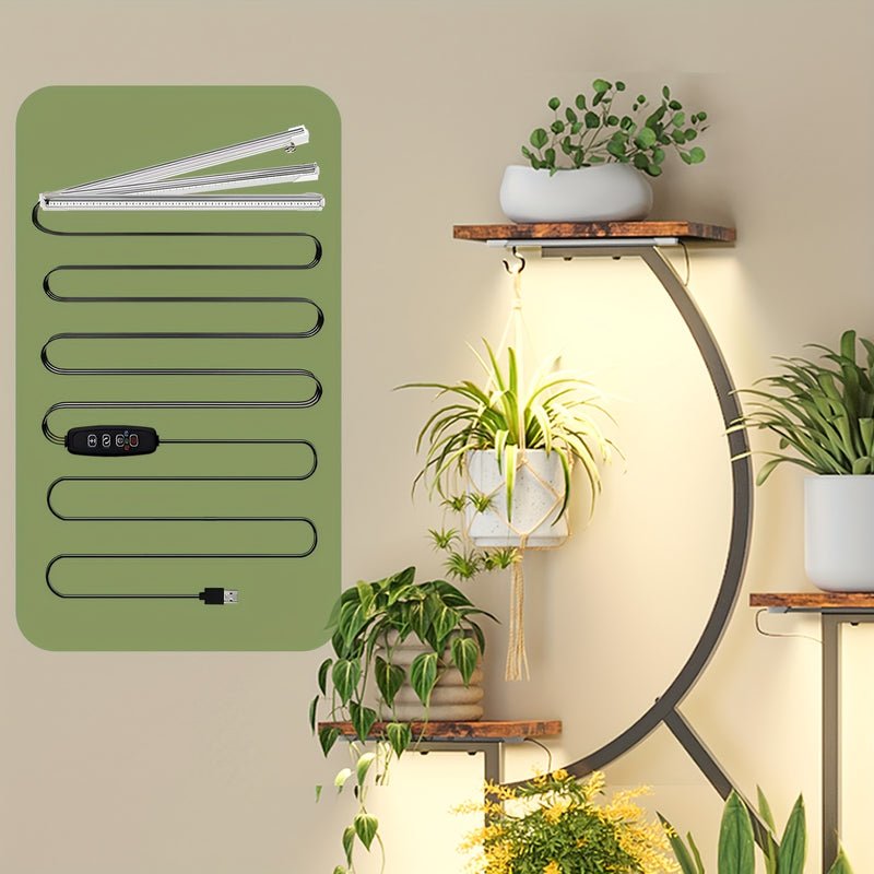 Suporte para plantas de 6 níveis para áreas internas